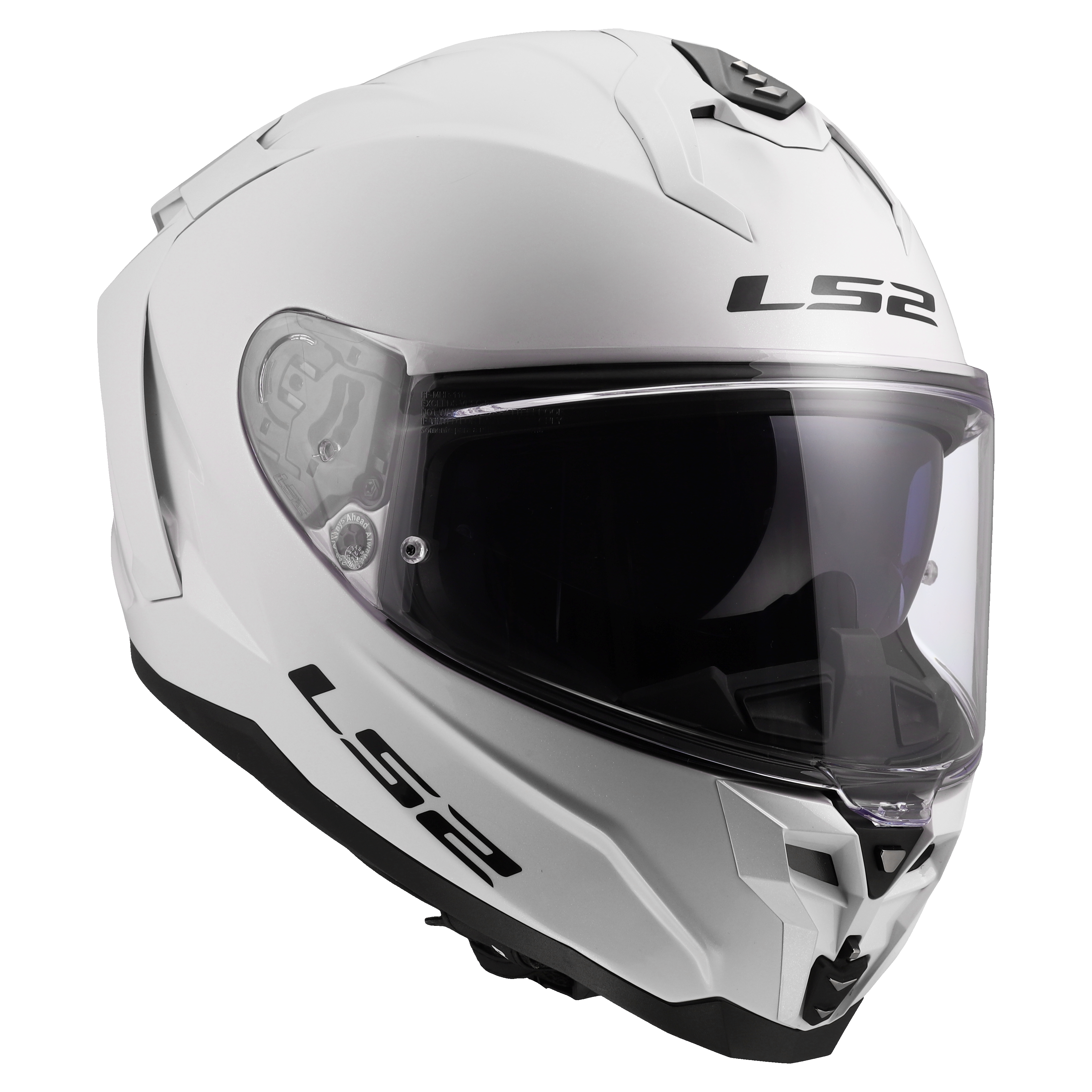 LS2 FF817 CHALLENGER II SOLID WHITE 168170002 7